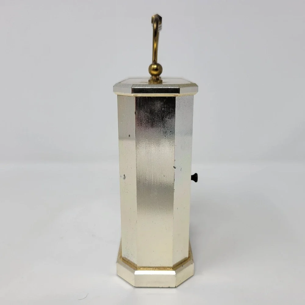 Bulova Gold-Tone Quartz Carriage Clock With Moon‎ Phase AS-IS PARTS ONLY